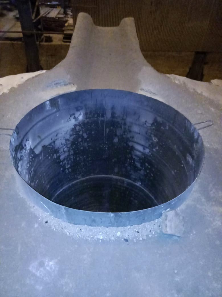 Steel Ladle Preparation — Steel Teche