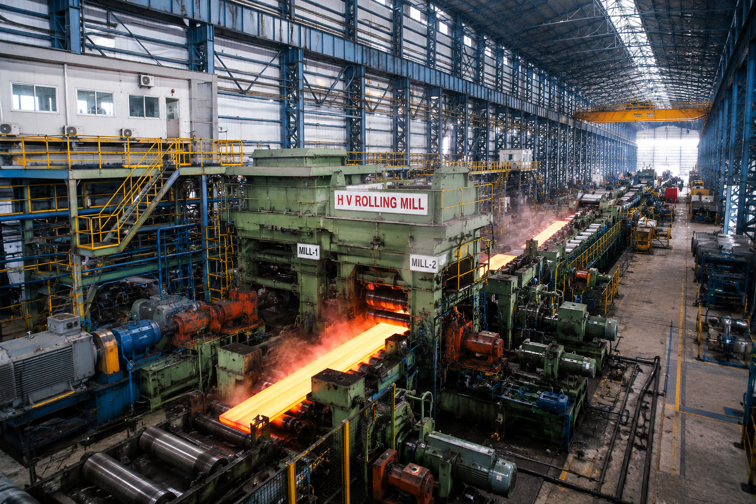 ROLLING MILL PROJECT & OPERATION ( TMT ,SECTION & Strip  )
